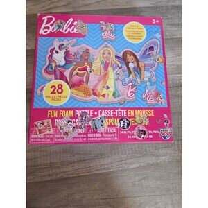 Barbie Fun Foam Puzzle Jigsaw Puzzle 28 Pieces Barbie Puzzle Gift For Girls